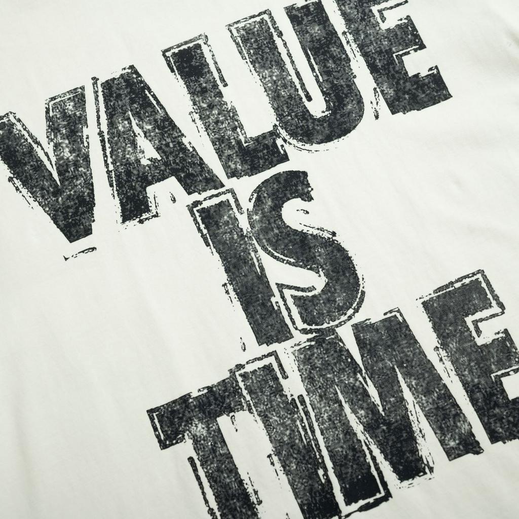 Áo thun VALUE IS TIME - YOUNG GREEN