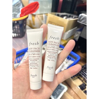 Sữa rửa mặt tẩy trang Fresh Soy Face Cleanser 20ml