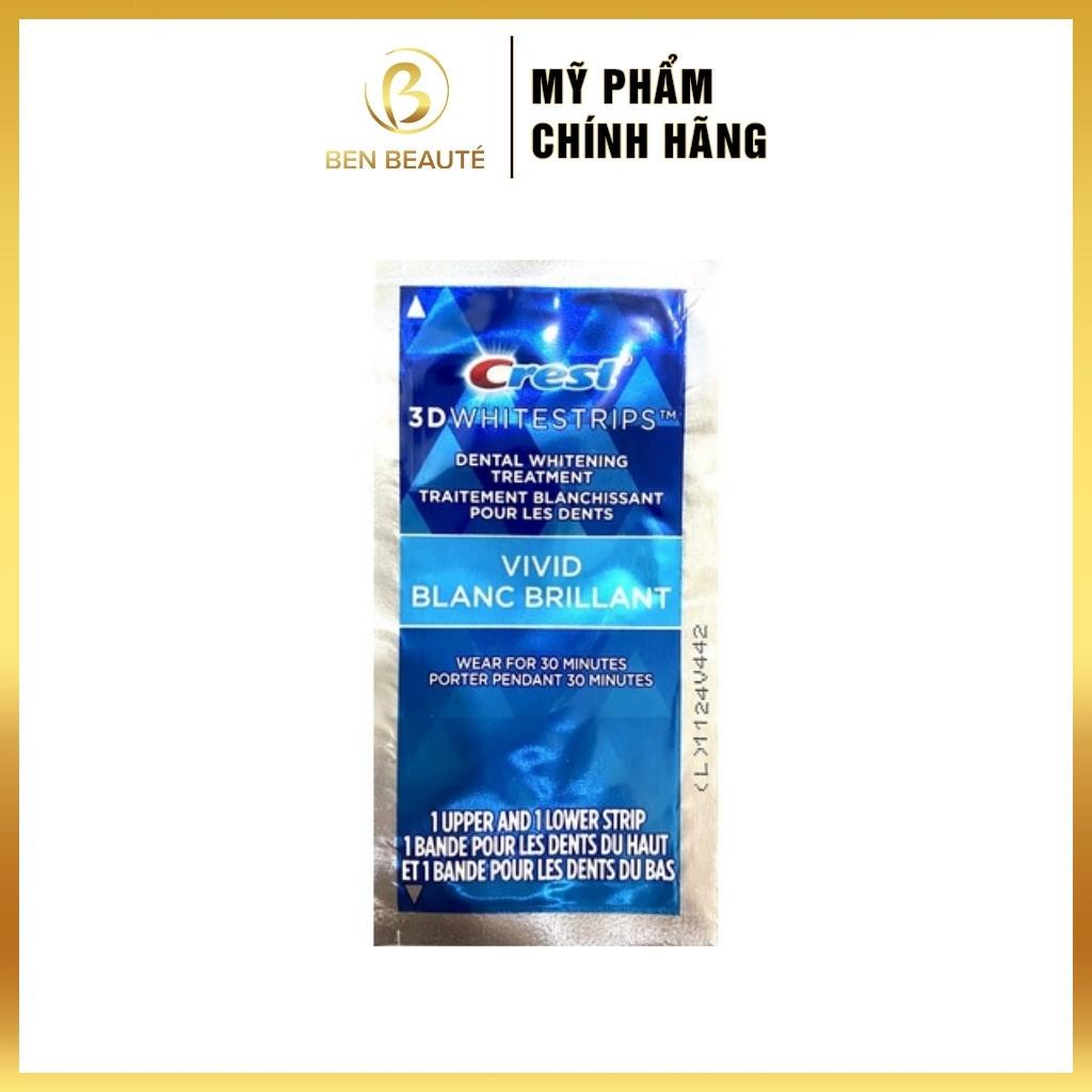 Miếng Dán Trắng Răng Crest 3D Whitestrips [Miếng Lẻ]