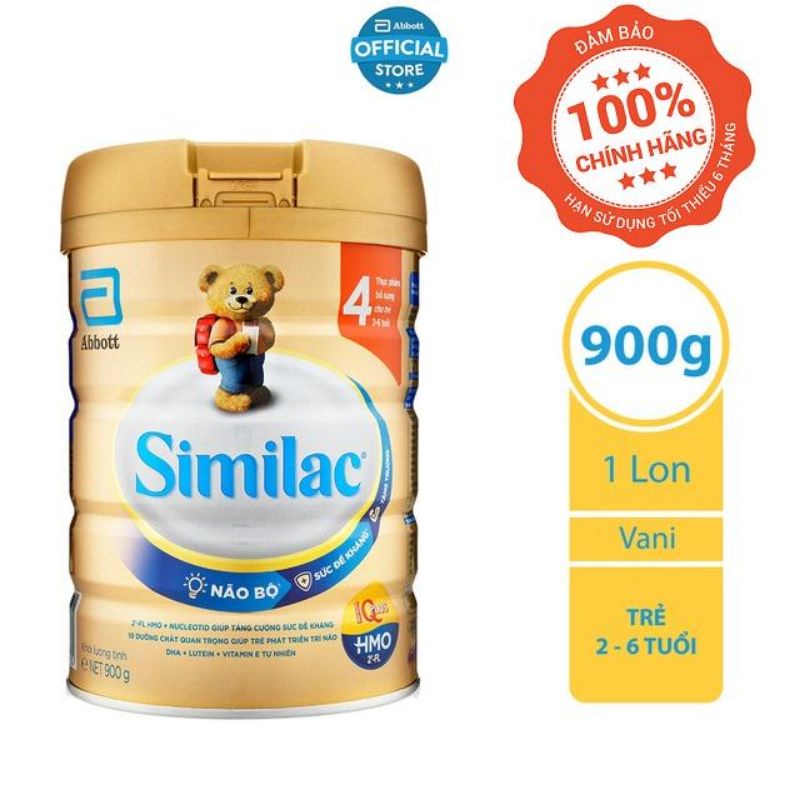 Sữa Similac IQ Plus HMO số 4 900g