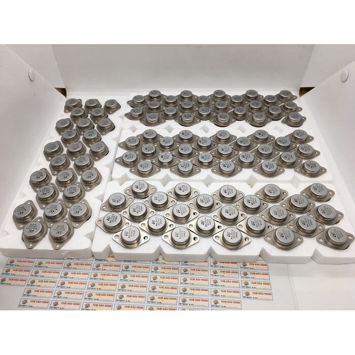 Combo 5 con 2N3055 Transistor NPN 15A 100V TO-3