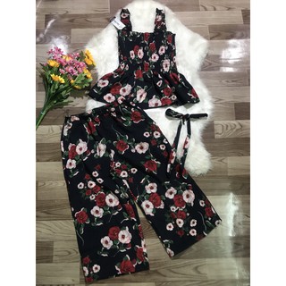 SET ÁO NHÚN QUẦN ỐNG RỘNG