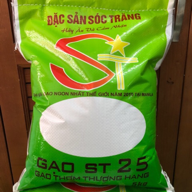 Gạo ST25 đặc sản Sóc Trăng 5kg