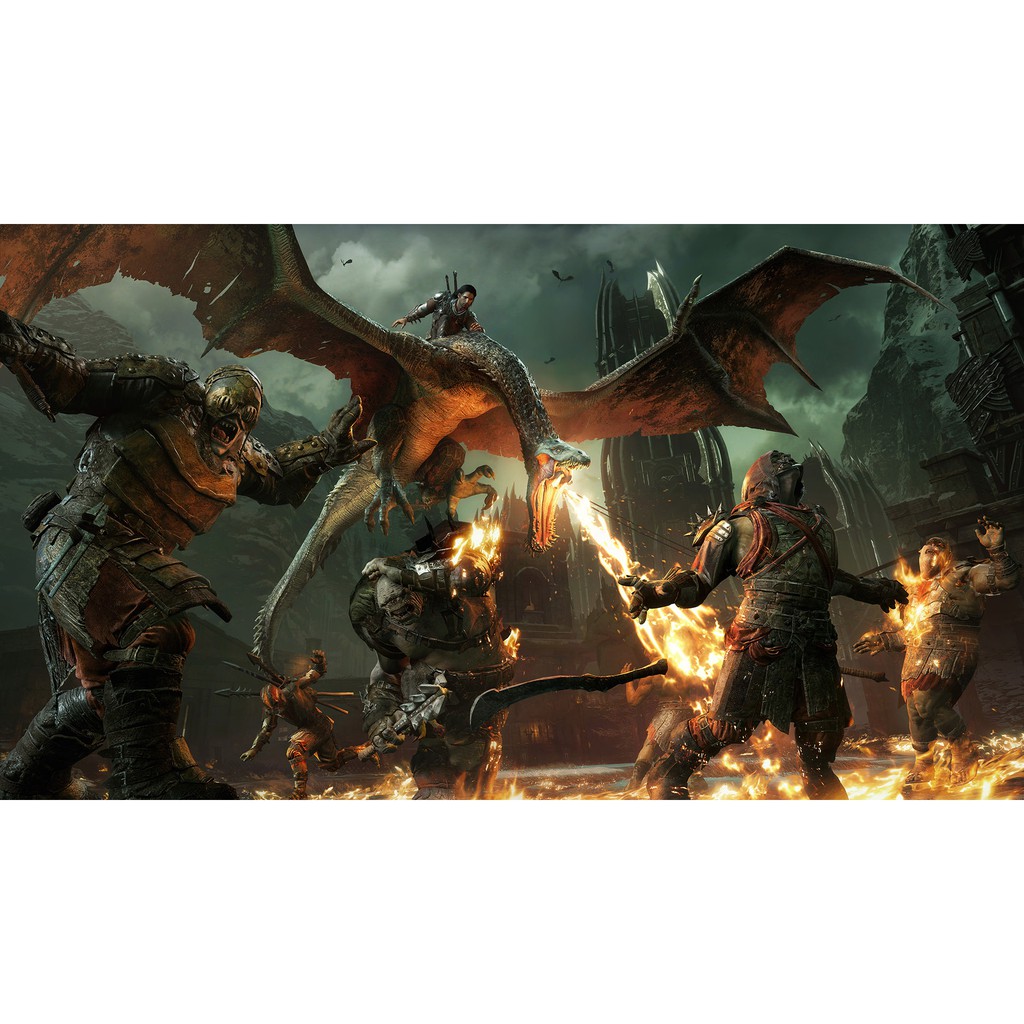 [Freeship toàn quốc từ 50k] Đĩa Game PS4: Middle-Earth Shadow of War - hệ EU