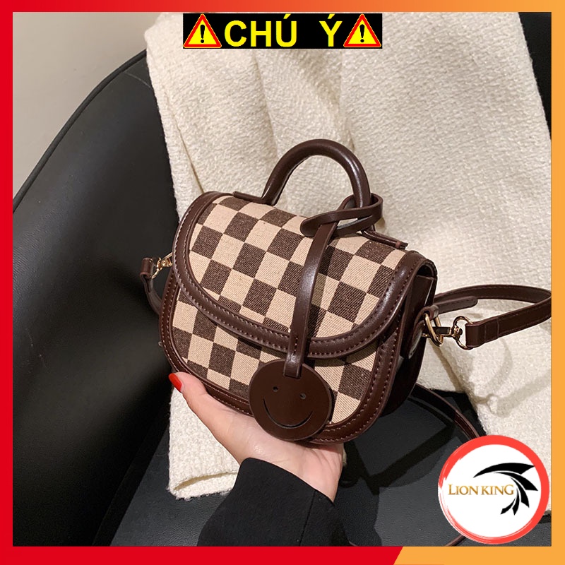 Túi Xách Nữ V04 - Có Ảnh + Video Thật - Da PU 3 Lớp , Dây đeo da - 1 Ngăn có khóa kéo