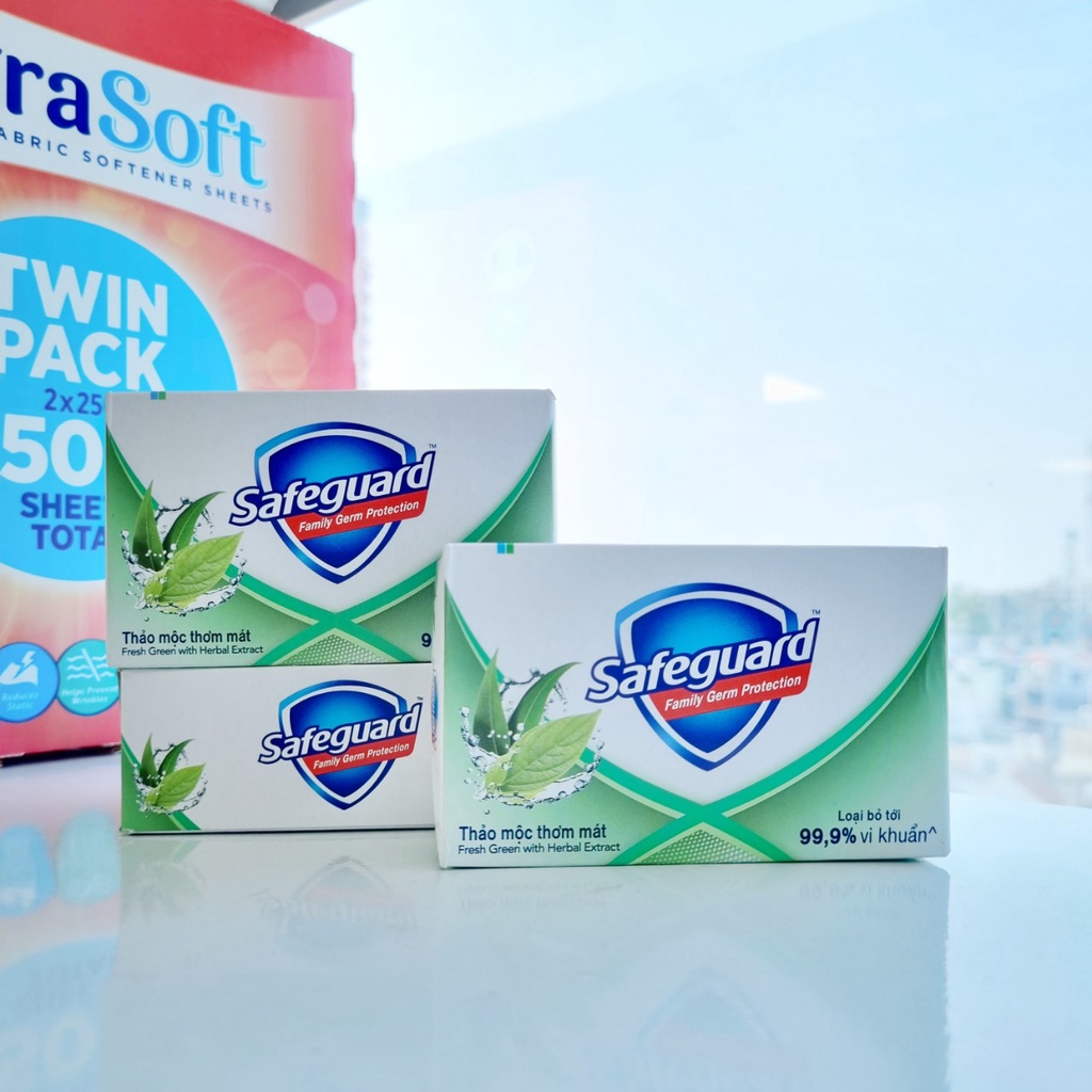 Xà bông cục rửa tay diệt khuẩn SAFEGUARD  / Sà phòng rửa tay safeguard