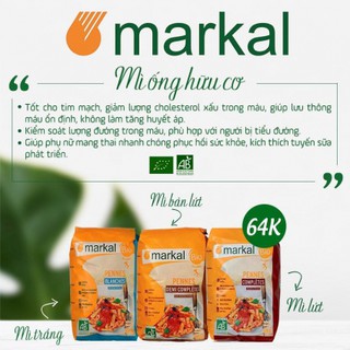 [Tổng hợp] Mì ống Penne Hữu Cơ Markal 500g