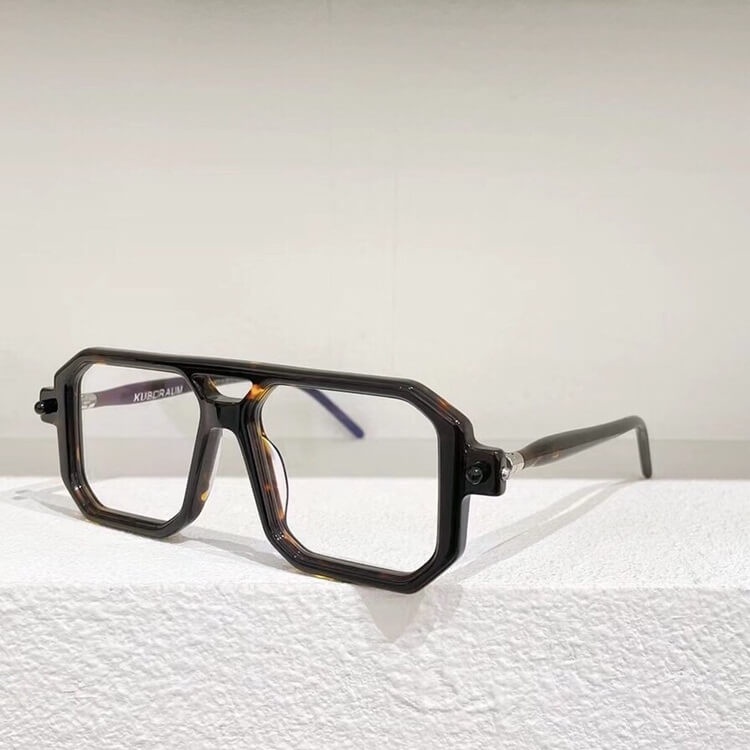 Kính Thời trang, KOBURAUM, Gọng kính vuông, Mắt kính mát, Thời trang mới nhất, Bảo Hành 12 tháng - donghokinhmat168