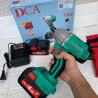 máy siết bulong chạy pin DCA  đầu đặc