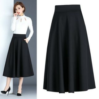Chân váy xòe hàn quốc cao cấp d0417