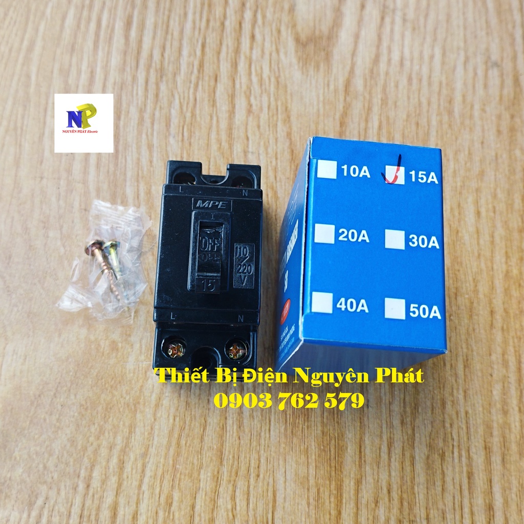Cầu Dao An Toàn,CB Cóc Đen 10A, 15A, 20A, 30A, 40A