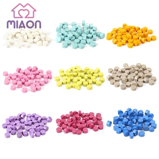 Sáp 100pcs Sealing Wax Pill Grains Vintage Wax Seal Stamp Beads for Envelope