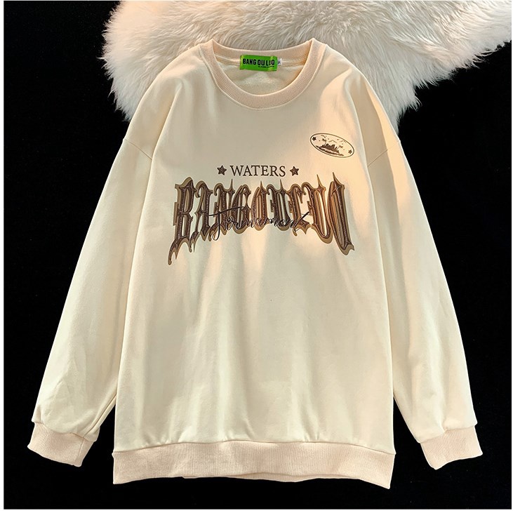 Áo sweater PEWARN cổ tròn in họa tiết phong cách harajuku đường phố Mỹ thời trang 2022 cho nam và nữ | BigBuy360 - bigbuy360.vn