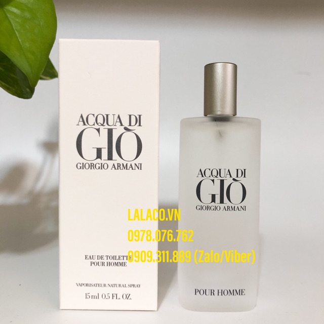 Nước hoa Nam Giorgio Armani Acqua Di Gio Pour Homme gio trắng