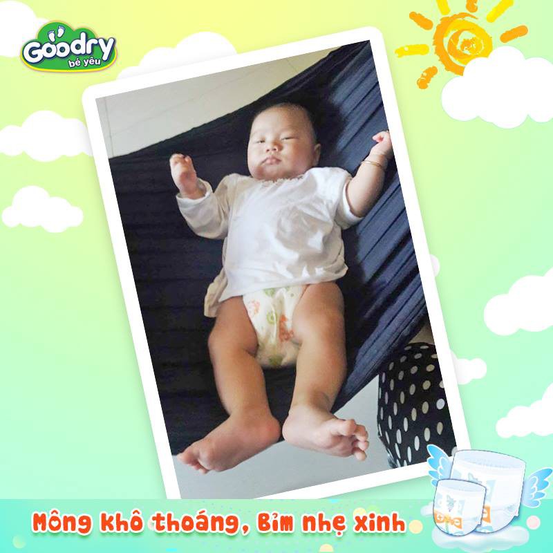 [Tặng 8 miếng] Tã quần goodry bé yêu công nghệ Nhật Bản size XXL 4 miếng ( 15-19kg )