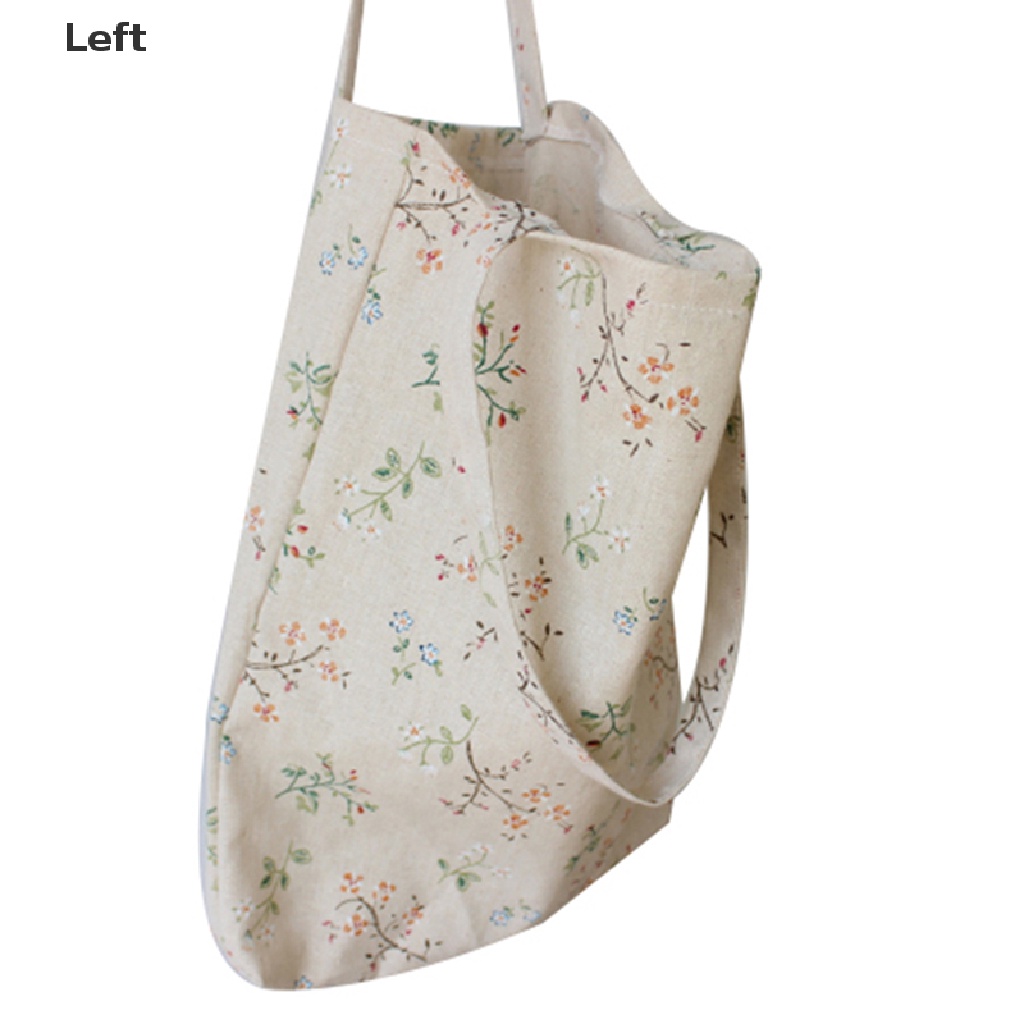 Túi Xách Cotton Lanh Đeo Vai Phong Cách Cổ Điển Thời Trang Đi Biển / Mua Sắm