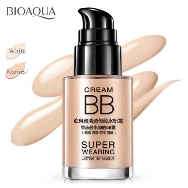 Kem Nền BB Cream Super Wearing Của Bioaqua Hàng Nội Địa Trung MXx | BigBuy360 - bigbuy360.vn
