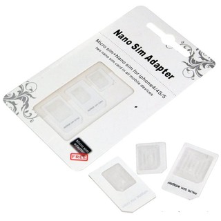Bộ chuyển đổi sim, micro sim, nano sim Tặng kèm que chọc sim – Bộ khay sim đa năng