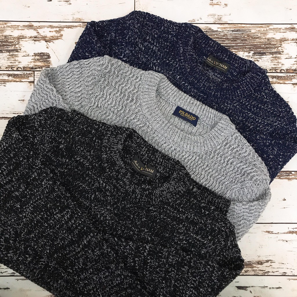 Áo Len Nam Cổ Tròn, Áo Len Tiêu Chất Đẹp Form Hàn