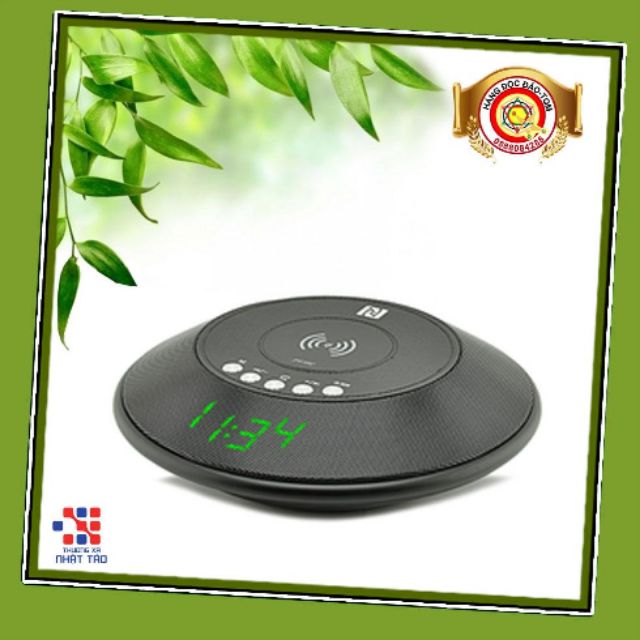 Loa Bluetooth, kiêm SẠC DỰ PHÒNG không dây, kiêm đồng hồ để bàn JY32C
