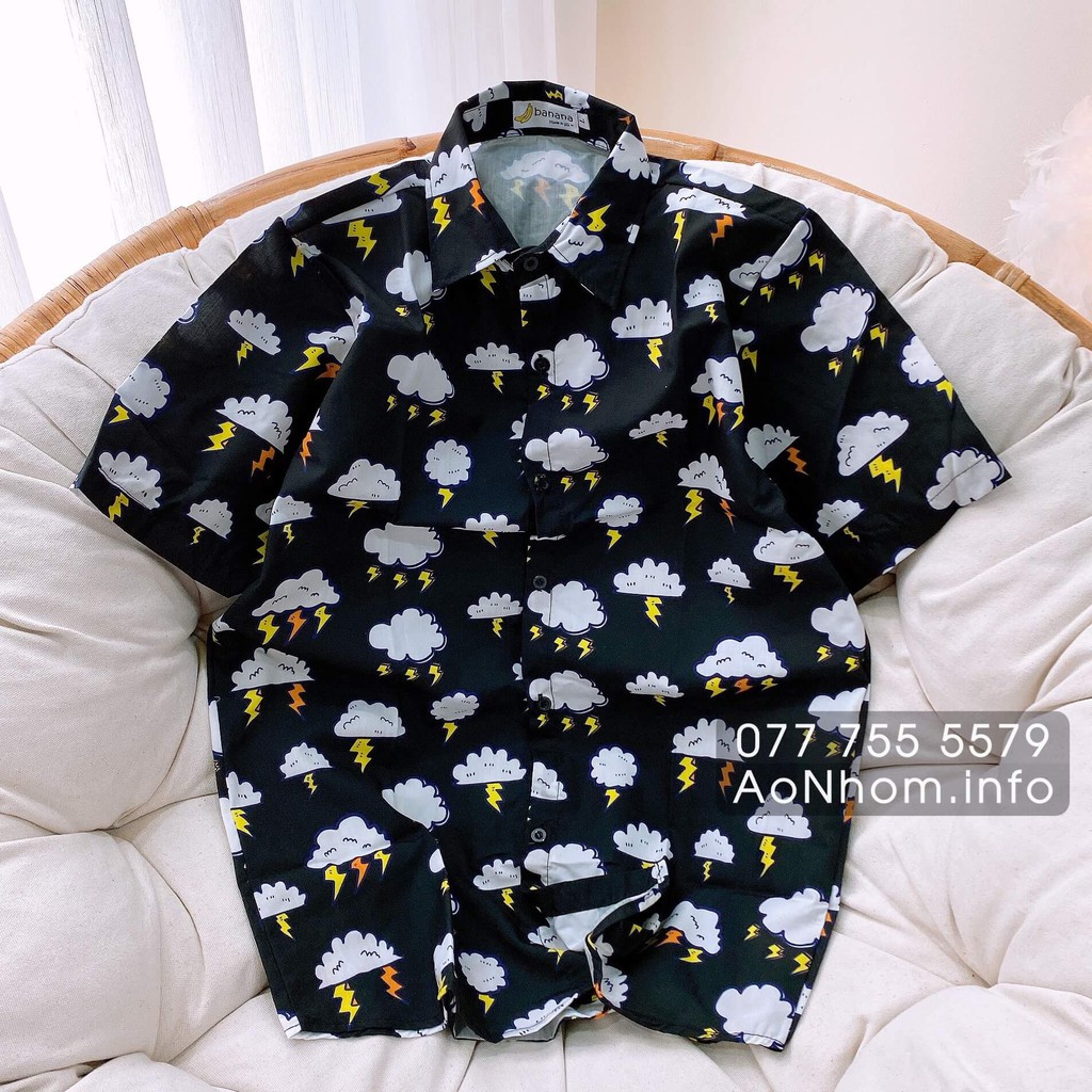 Áo Sơ mi Hoạt hình ★ Đám mây | BigBuy360 - bigbuy360.vn