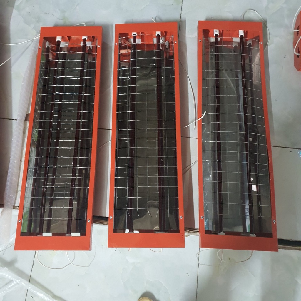 Đèn sấy sơn hồng ngoại 2 bóng lắp phòng sơn DS1