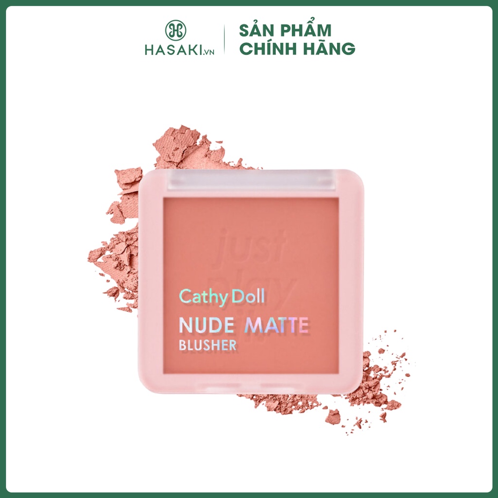 Phấn Má Hồng Cathy Doll Nude Matte Blusher 6g Hasaki Sản phẩm chính hãng