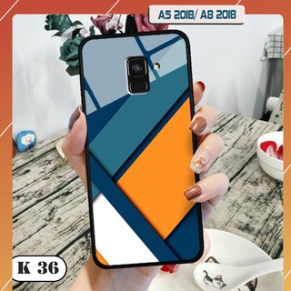 Ốp lưng kính 3D Samsung Galaxy A5-A8 (2018)