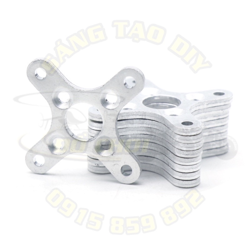 Đế Nhôm Tản Nhiệt. Thích hợp cho động cơ không chổi than brushless XXD 2212 - 1400KV, 2200KV, 2450KV