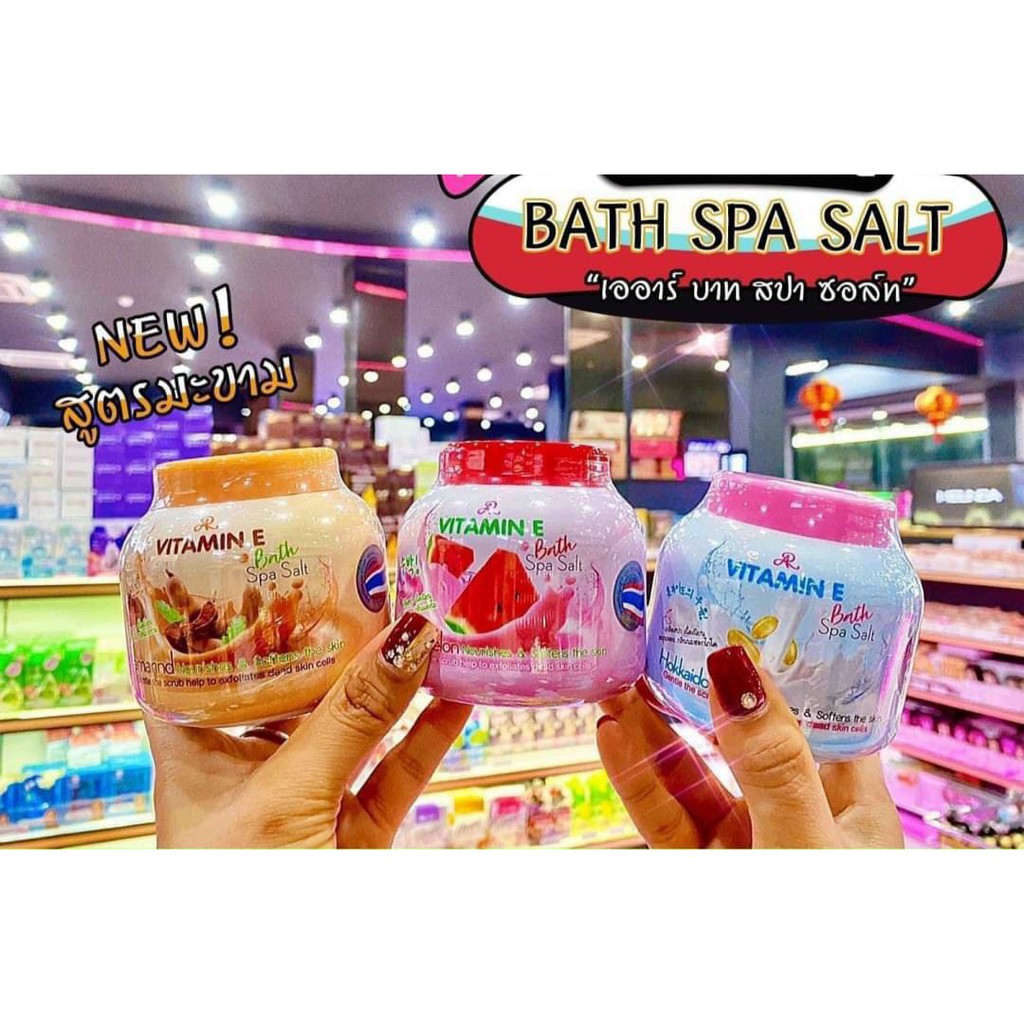 Muối tắm Vitamin E 300g