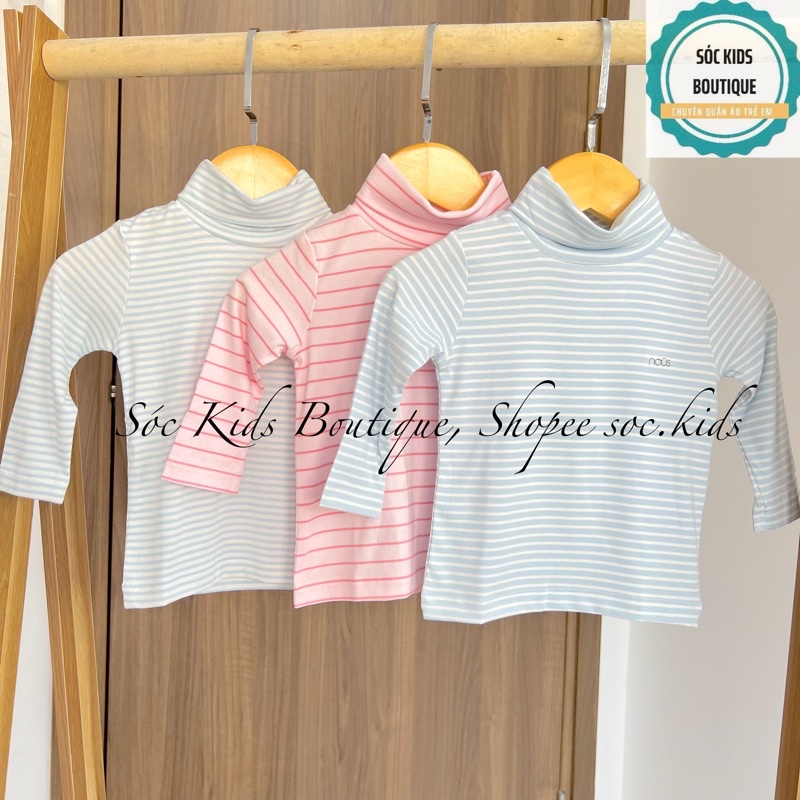 [Nous] áo giữ nhiệt cổ 5cm cho bé sơ sinh tới 2 tuổi chính hãng Nous