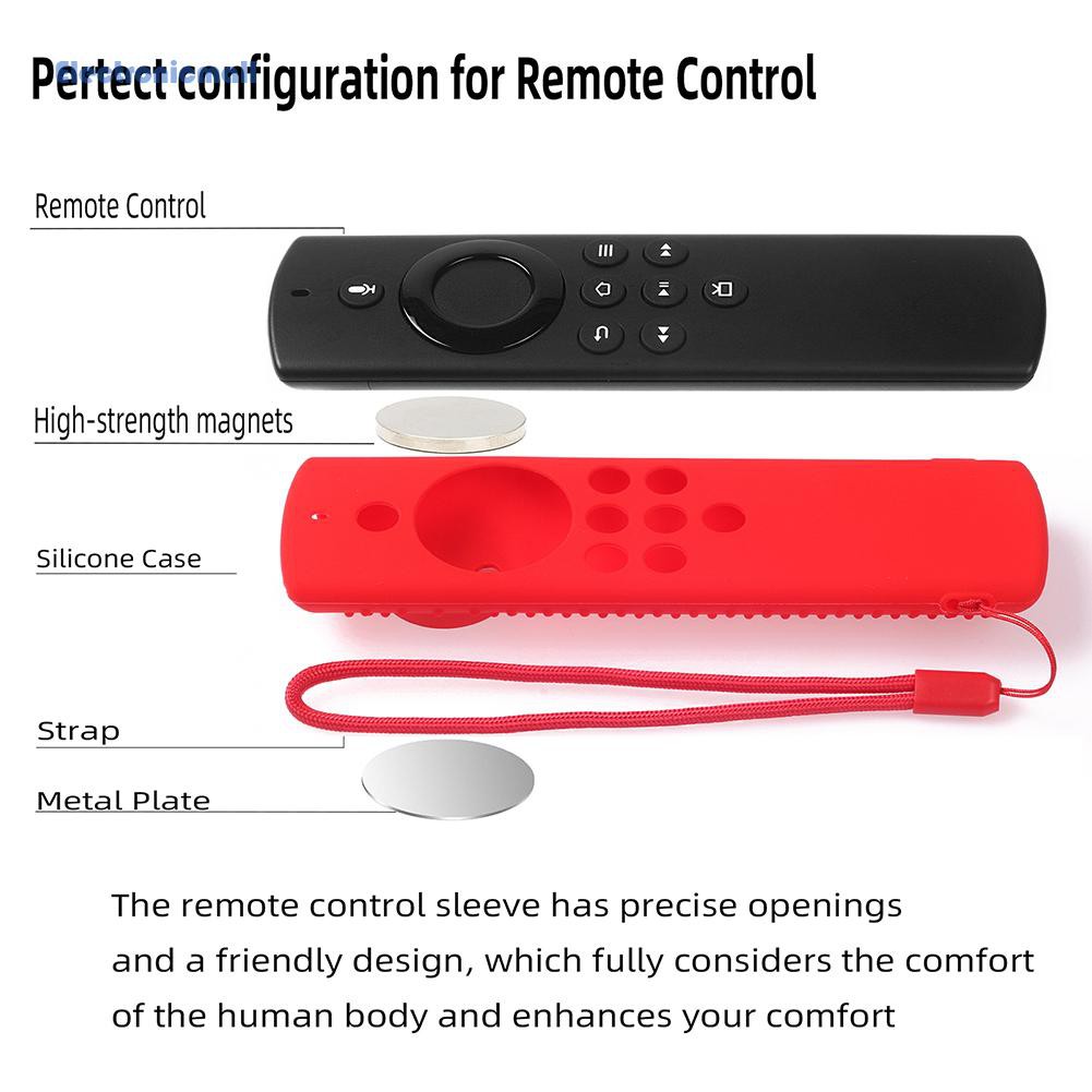 ElectronicMall01 Silicone Case for Amazon Fire TV Stick Lite Remote Control Protective Cover