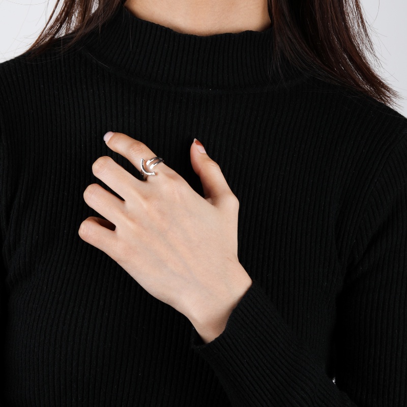 Nhẫn Đeo Tay Hình Mặt Cười Thời Trang Hàn Quốc Cá Tính