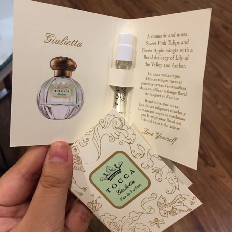 Sample mẫu thử Vial nước hoa chính hãng Tocca