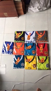 Combo 5 bộ thể thao bé trai 40kg