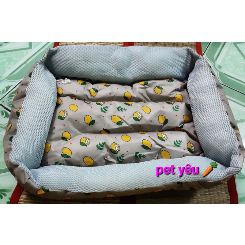 Nệm ngủ chữ nhật (35×50 cm)❤️FREESHIP❤️dành cho thú cưng thỏ bọ chinchilla sóc chó mèo
