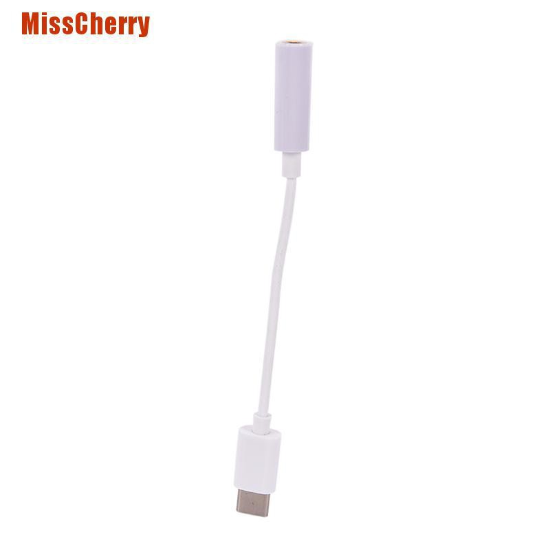 Dây Cáp Chuyển Đổi Cổng Usb Type C Sang 3.5mm Cho Samsung Lg Xiaomi Leeco