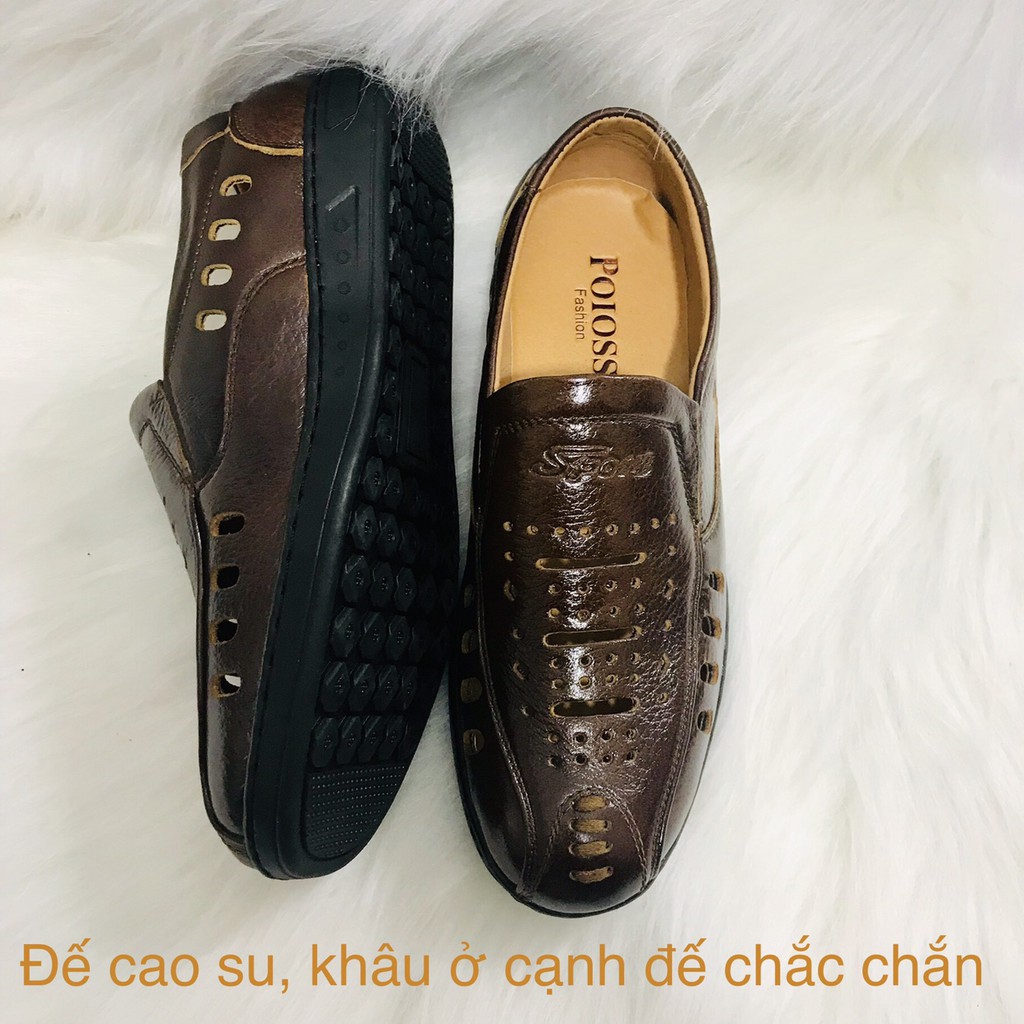 [SIÊU SALE] [BẢO HÀNH 1 NĂM]Giày rọ nam cao cấp G135