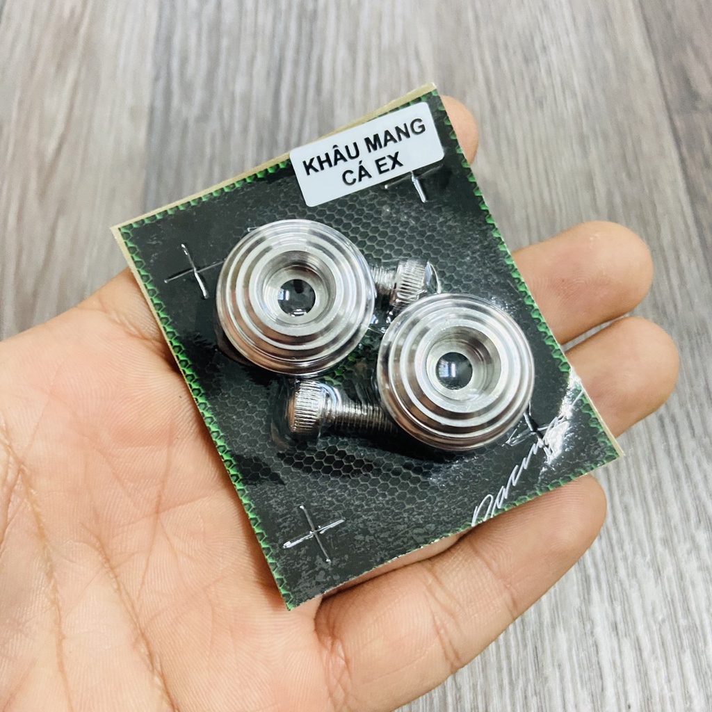 Khâu bửng, khâu nắp che sên mang cá lắp Ex 135, Exciter 2010 mẫu nhỏ các đời chất liệu inox 304