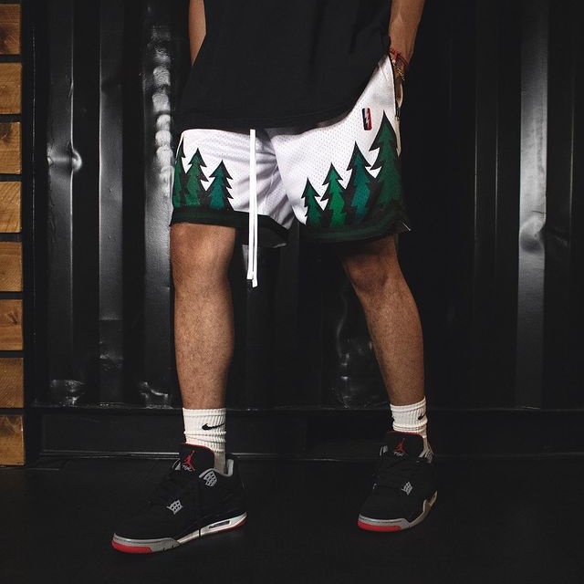 Sun Team German Booker Ubra Paul Quần Short Thể Thao Bóng Rổ Mỹ Đầu Gối Hợp Thời Trang