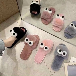 Dép Lông Mang Trong Nhà Dép Đi Trong Nhà chống trơn trượt họa tiết lạ mắt quá nè khách ơi