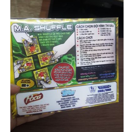 - Thẻ in Match Attax Huyền thoại Ngoại Hạng Anh Poca
