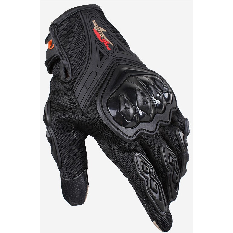 FREE SHIP - Găng tay PROBIKER RIDING TRIPE dài có gù CẢM ỨNG - găng tay thể thao BÁN S