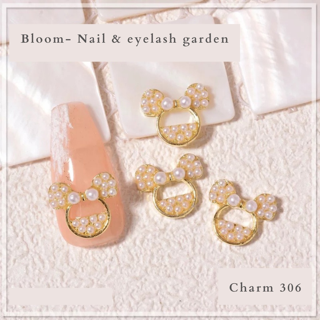 Charm ngọc nail gắn móng tay