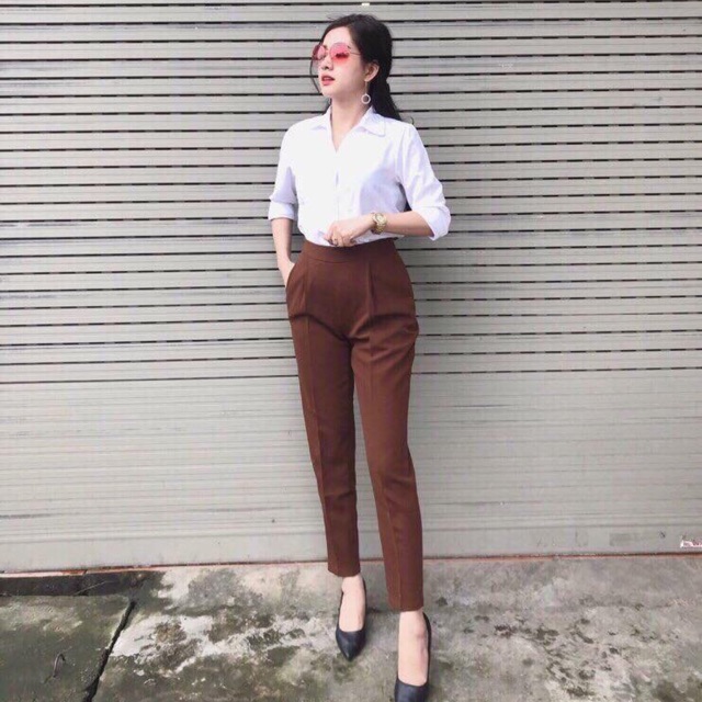 Quần baggy khoá sườn