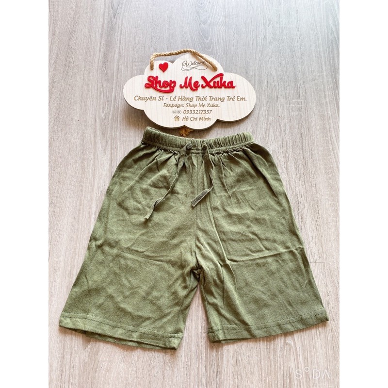 Quần thun đùi cotton HM bé trai