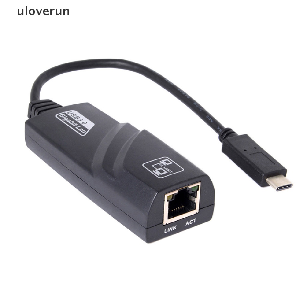 Dây Cáp Chuyển Đổi uloverun 1000Mbps USB-C Sang RJ45 Gigabit Ethernet LAN