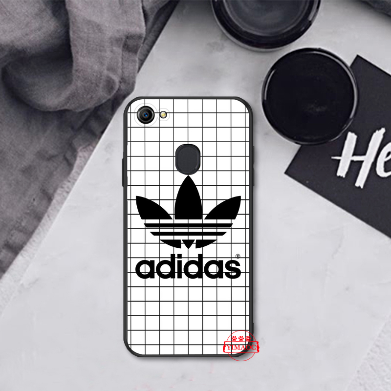 Ốp Lưng Mềm Adidas Cho Oppo A3S A5 2018 A37 Neo 9 A39 A57 A5S A7 A59 F1S A77 F3 A83 A1 F5 A73 F F9 Pro 1as