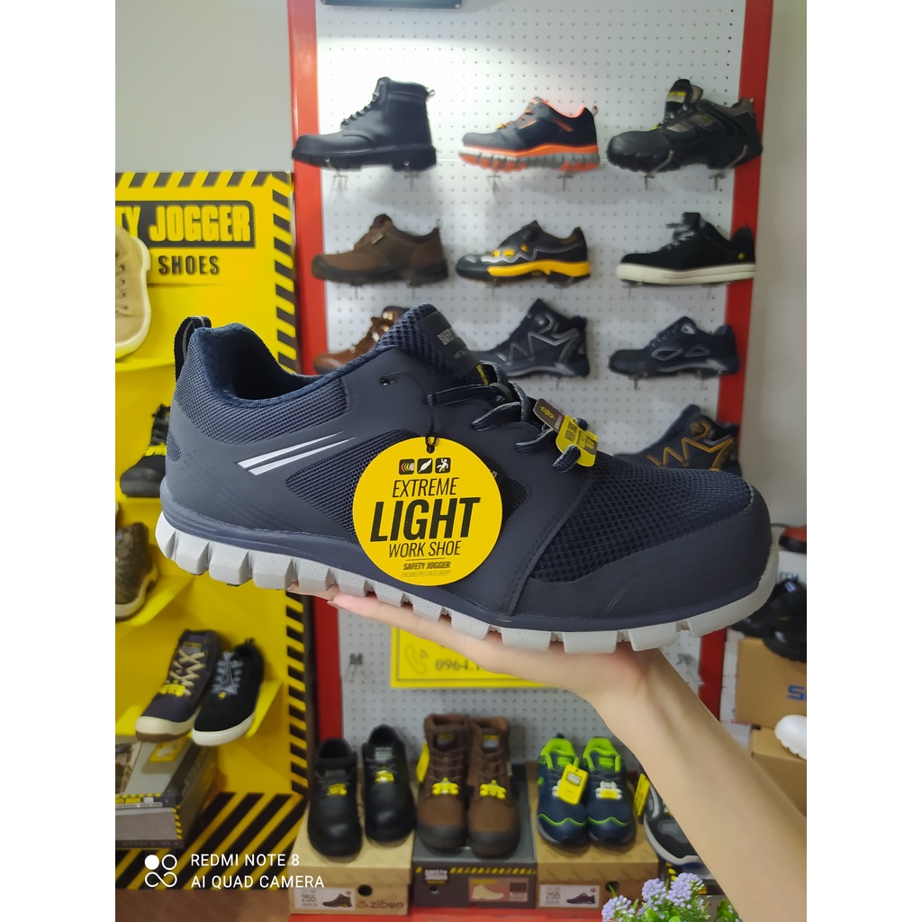 [HÀNG CHÍNH HÃNG]Giày Bảo Hộ Safety Jogger Ligero Siêu Nhẹ, Đế Chống Sốc, Chống Tĩnh Điện, Chống Trơn Trượt | BigBuy360 - bigbuy360.vn