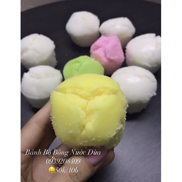 Bánh Bò Bông Nước Dừa/10 Bánh